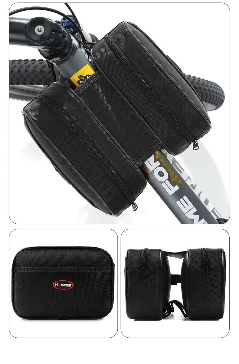 Frame Mountain Road Bike Phone Bicycle Front Hanging Waterproof Storage Bag_voghion.com