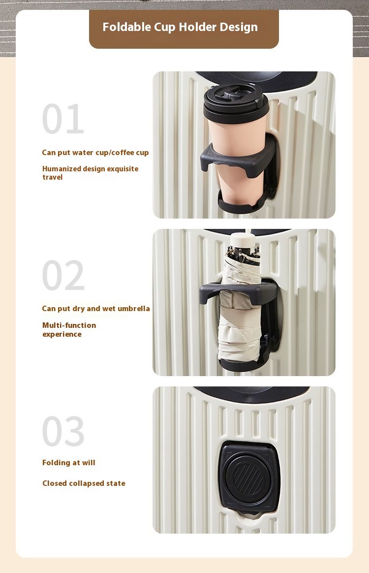 20 valigie ispessite in versione coreana con grande capacità per uomini e donne, trolley per studenti, ruota universale da 26 pollici_voghion.com