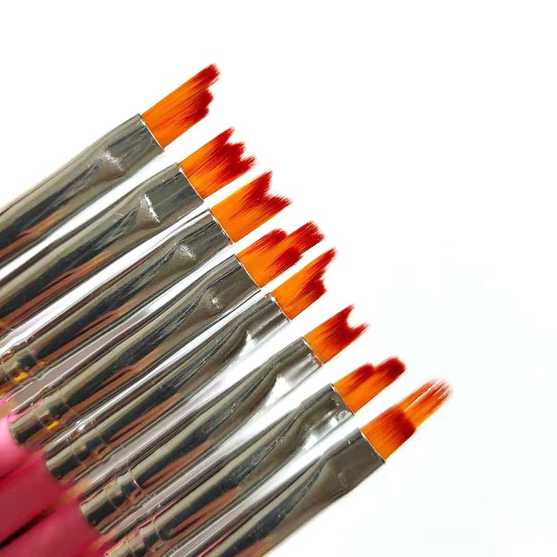 8gab./komplekts Nail Art Line Gleznošanas pildspalva 3D padomi Manikīrs Ziedi Raksti Zīmēšanas pildspalva UV gēla otas krāsošanas rīki_voghion.com