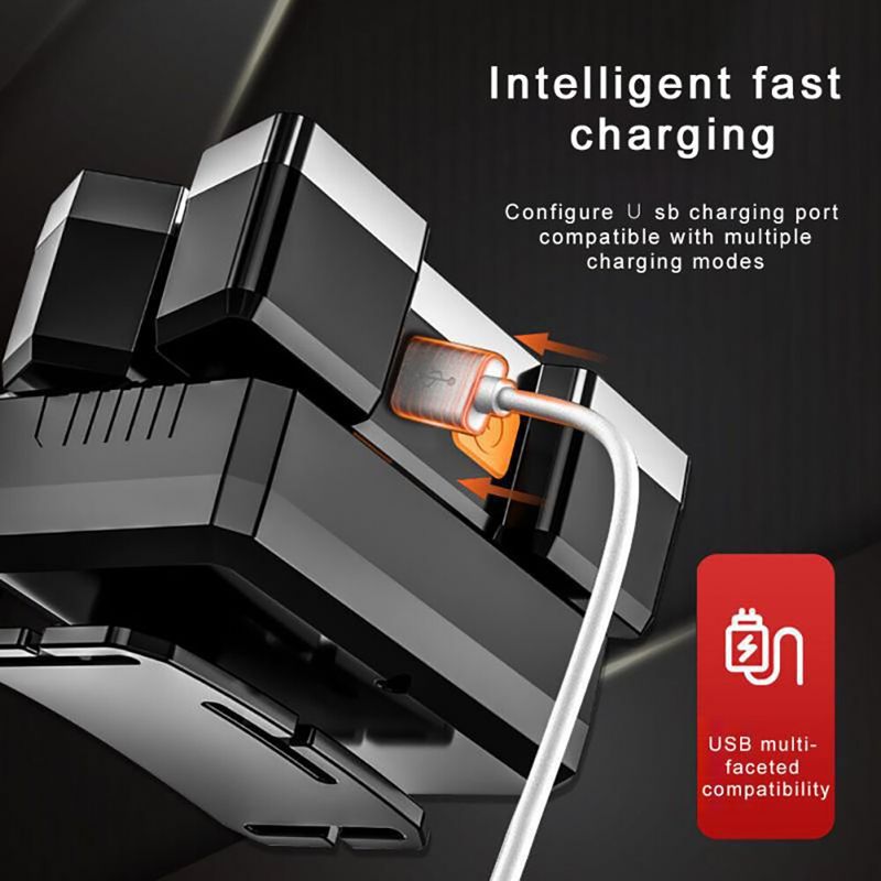 5-LED-Hochleistungs-Stirnlampe, superhelle wiederaufladbare Angel- und Campinglampe, Stirnlampe für große Entfernungen, Taschenlampe_voghion.com