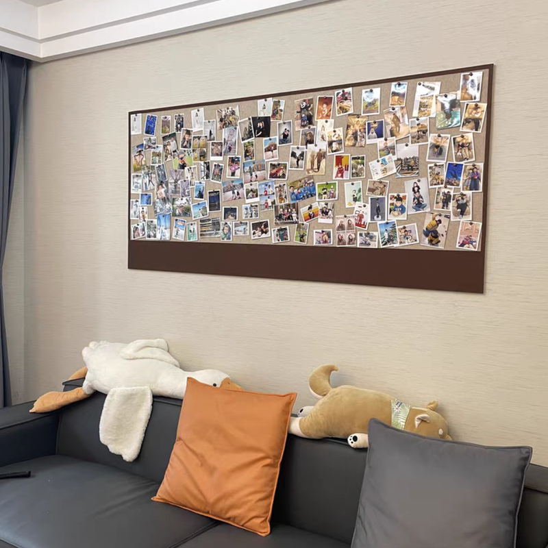 Photo Felt Board Self-Adhesive No-Drill Glasses Jewelry Storage Room Dormitory Bedroom Desktop Wall Decoration_voghion.com