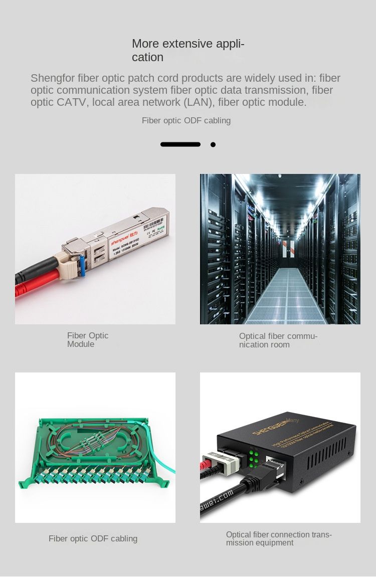 Cavi patch in fibra ottica duplex multimodale OM3 ad alte prestazioni: connettività affidabile per telecomunicazioni e reti_voghion.com