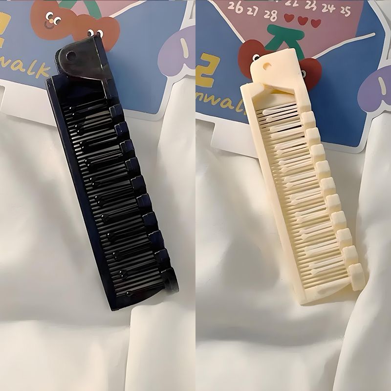 Folding Comb Portable Carry-on Small Comb Travel Distribution Line Special Bangs Comb Hair_voghion.com