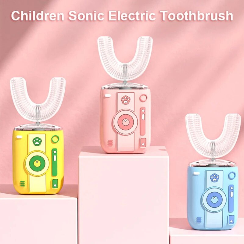 RYYD Kids U-Brush - Sonic Cartoon|DuPont Soft|CE Certified_voghion.com
