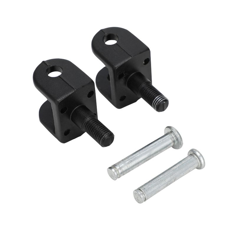 Support de repose-pieds de moto – Accessoire de mise à niveau en acier noir de haute qualité pour motos personnalisées (5,5 x 7 x 2,5 cm)_voghion.com