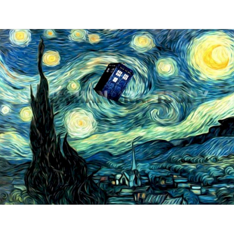 PhotoCustom Full Square Diamond Painting Starry Sky Scenery 5d Diy Round Diamond Embroidery Art Kits Handmade Artwork_voghion.com