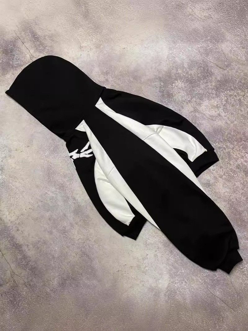 Men's Clothing collage street hoodie new style trend men and women same loose sweater_voghion.com