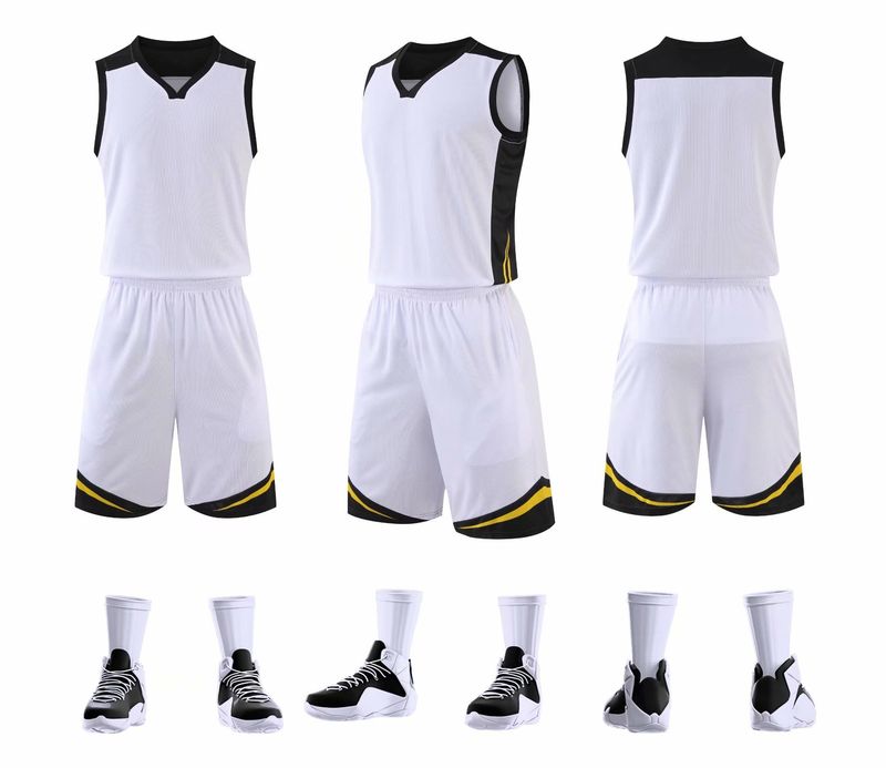 Summer basketball suit, men's game student sports training uniform, tank top, jersey, printed size team_voghion.com