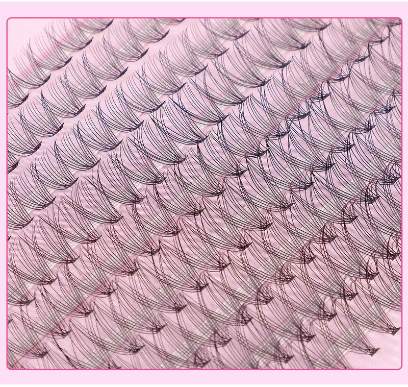 Beauty Essentials Diy Segmented Single Cluster Hair False Eyelashes 8-16mm Eyelashes With Glue Tweezers_voghion.com