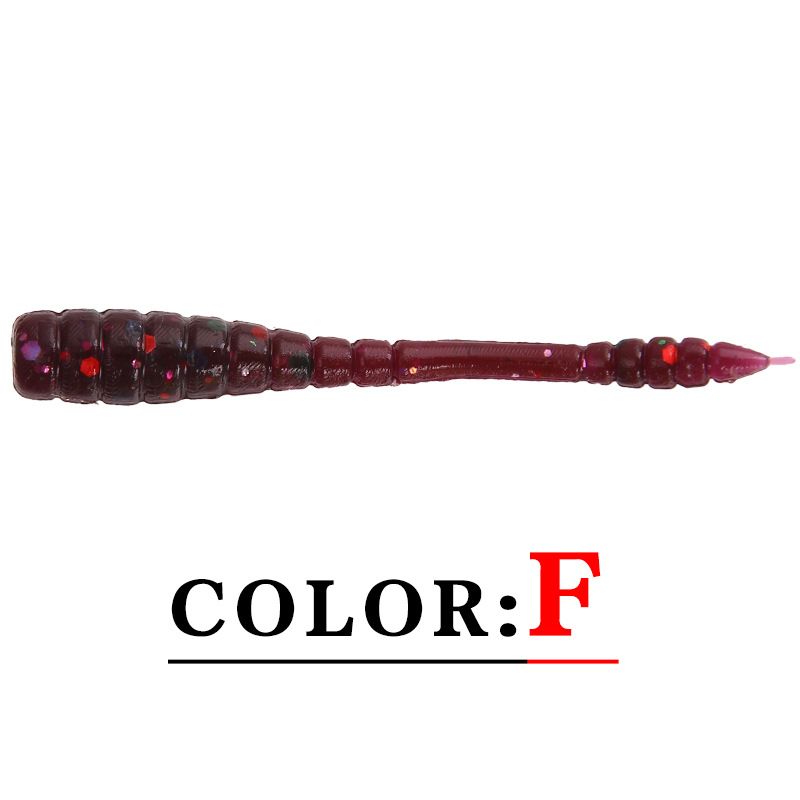 Köder Weicher Köder 0,4 g/4,5 cm Weicher Wurmköder Madenwurm Roter Wurm Fischköder 50/Beutel Angelausrüstung Produkte_voghion.com