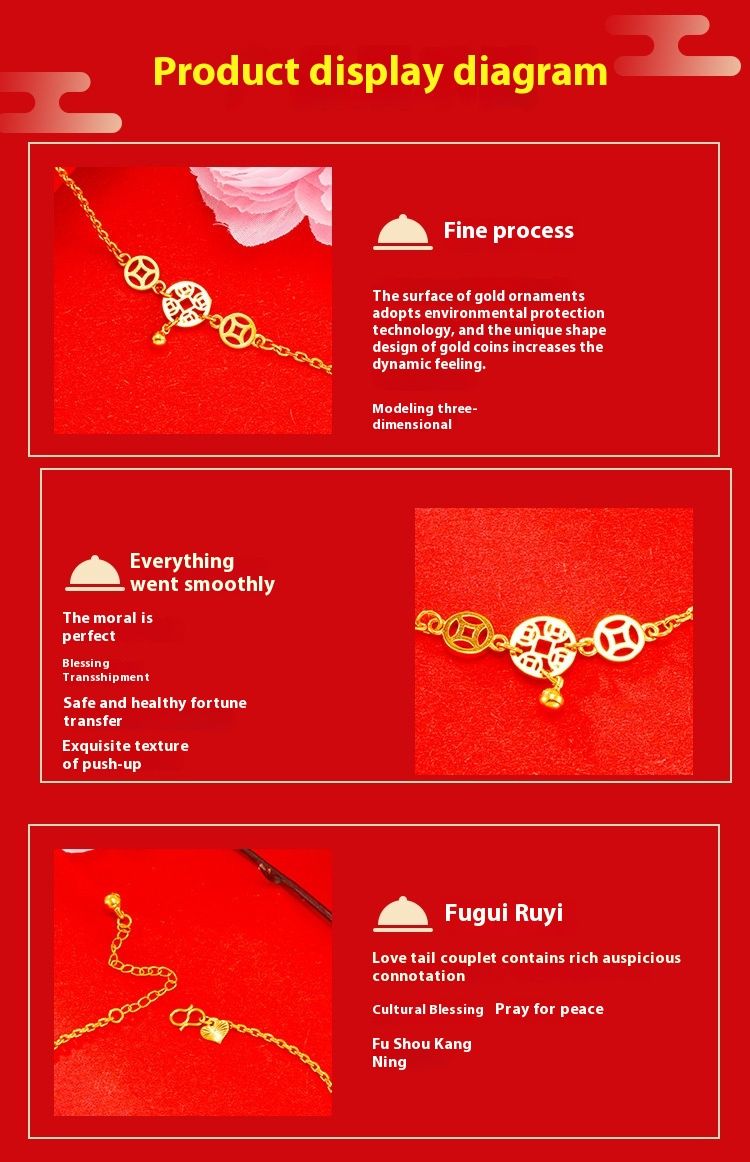 Fashionable Coin Chains For Women's Sha Jin Online Popular Live Broadcast First Versatile Beach Feet Jewelry_voghion.com