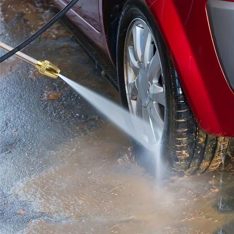 Hochdruck-Autowaschpistole mit Schaumkanonenaufsatz – Langer Griff, robuster Kunststoff, geeignet für den privaten und professionellen Gebrauch, Autowäsche | Professio_voghion.com