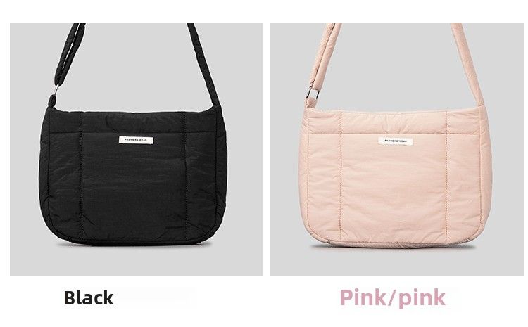 Shoulder New Autumn And Winter Models, Soft Nylon Canvas Messenger Bag, Women's Fashion Simple Lightweight Aron Sweet_voghion.com