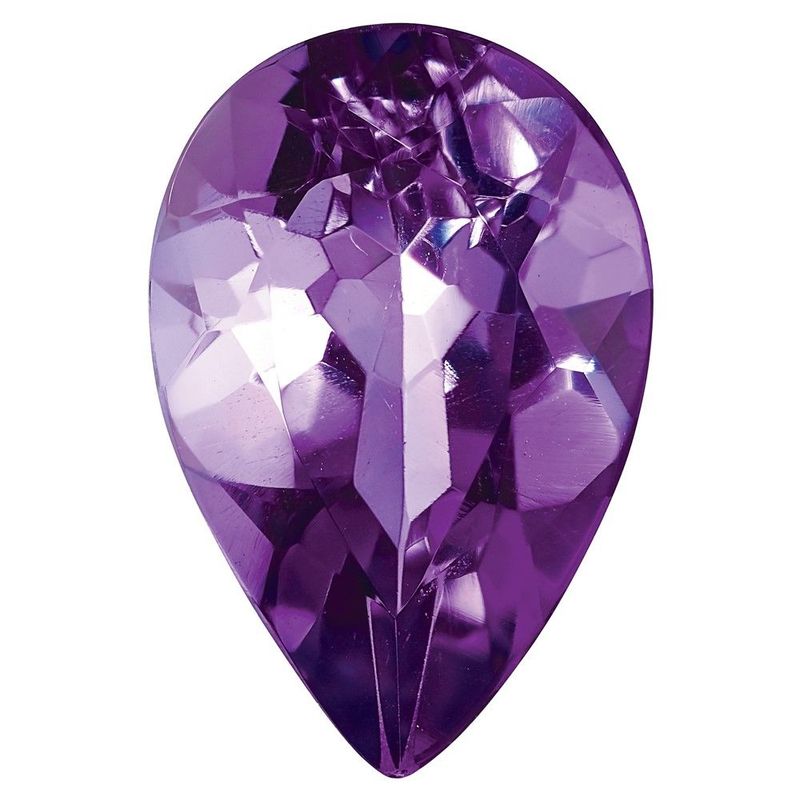 Amethyst AA Quality 10x7mm Pear_voghion.com
