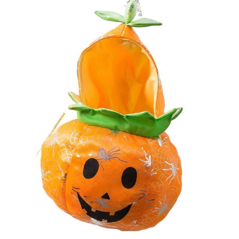 Pet Costume Pumpkin Outfit Dog Dress Muppet Halloween Cat Clothes_voghion.com