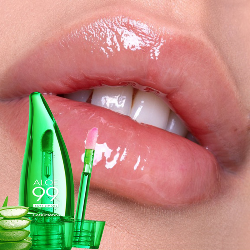 Ännerend Aloe Faarf Lippenstift Ueleg waasserdicht Faarfännerend Lippenstift laang dauerhaft Feuchtigkeitsspendend Kosmetik_voghion.com