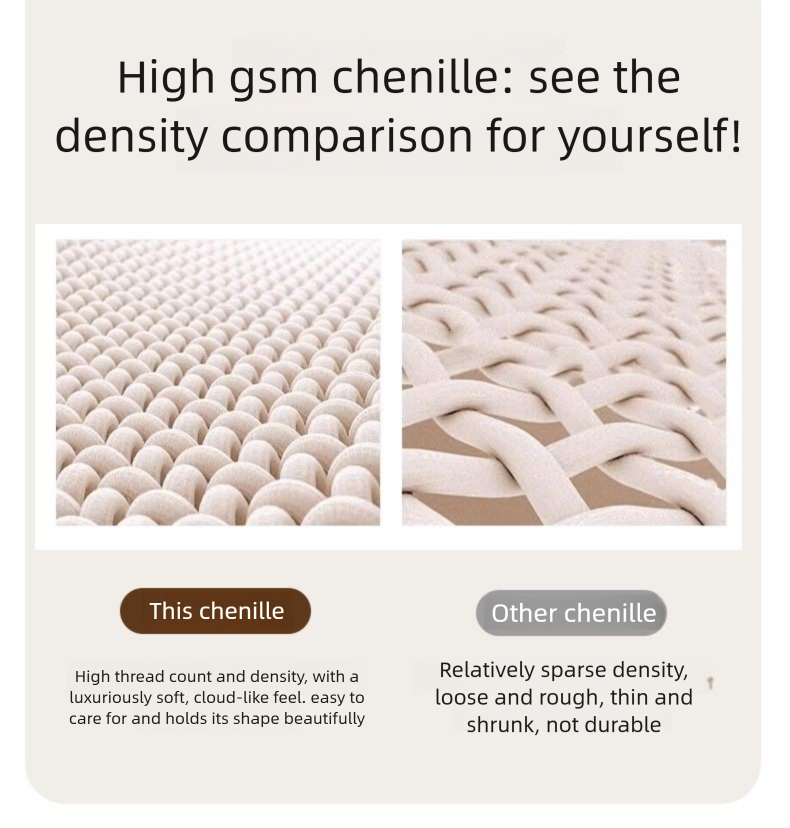 Park Seo Jung Vintage Thick Chenille Cover Universal One-Piece Full Wrap Towel Sofa Cushion_voghion.com