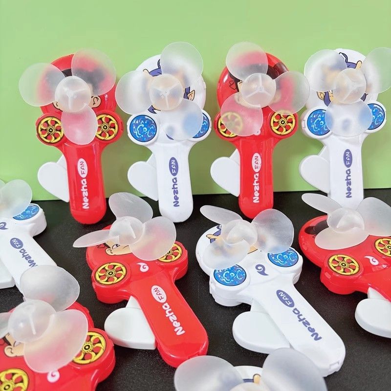 Nezha 2 Merchandise Ao Bing Handheld Fan Portable Mini Children's Day Gift Small Toy_voghion.com