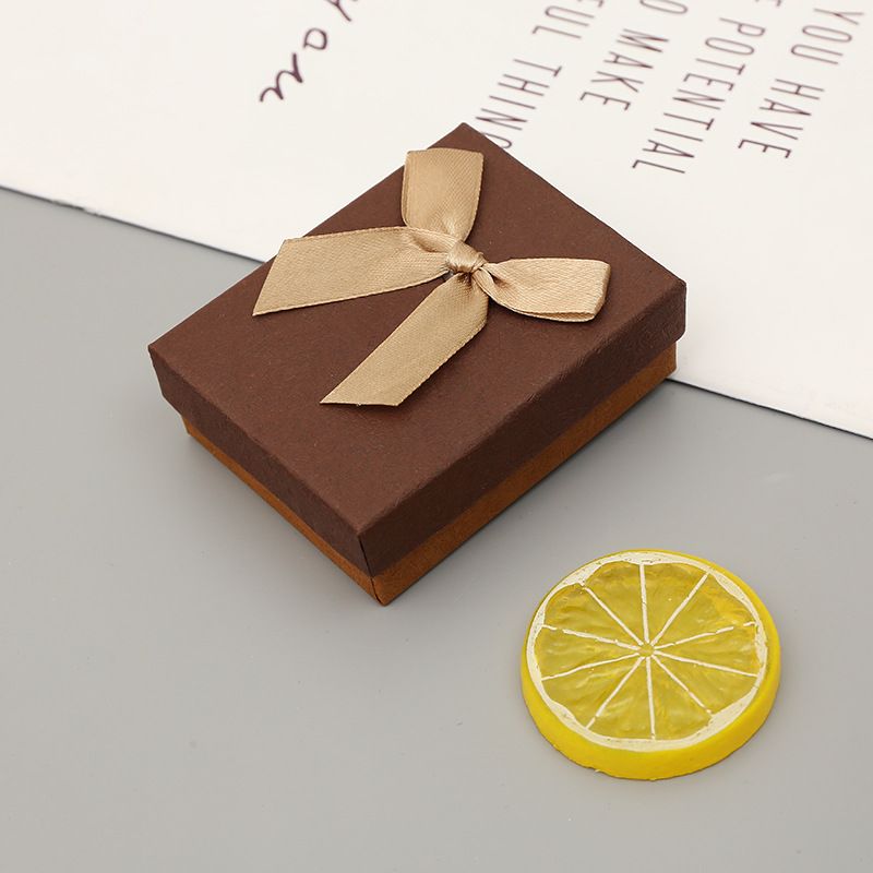 Uhrenbox Leinen Uhrenbox Hülle Schmuckschatulle Schleife Schmuckschatulle Ohrringbox_voghion.com