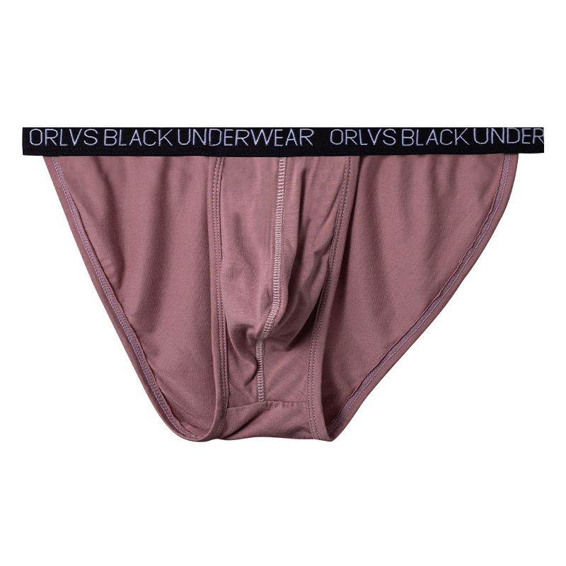 2025d Slim Waist High Cut Men's Modal Underwear Sexy Highlight Large Triangle Comfortable Quick-Dry Breathable Briefs For Men_voghion.com