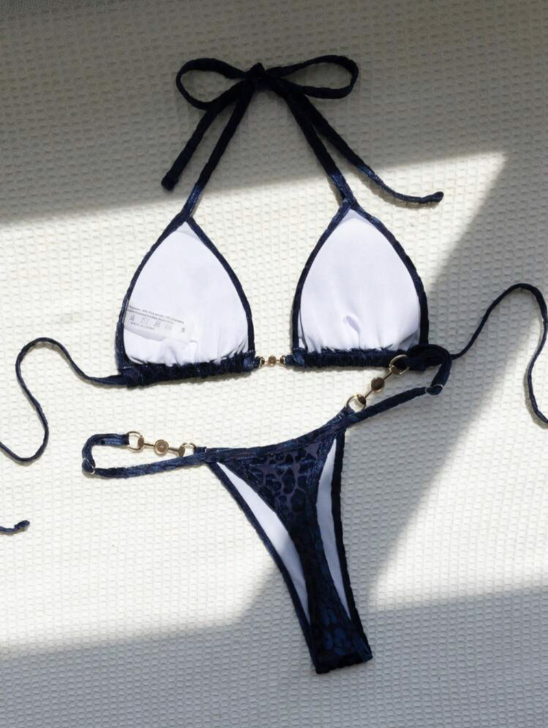 Maillot de bain sexy en forme de T, imprimé léopard, tissu spécial, bikini, bikini_voghion.com