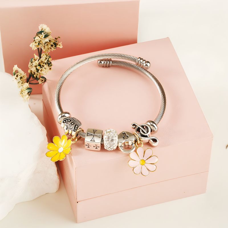 Pans DIY-Armband mit mehreren Elementauswahlmöglichkeiten Edelstahl-Modeschmuck handgefertigt_voghion.com