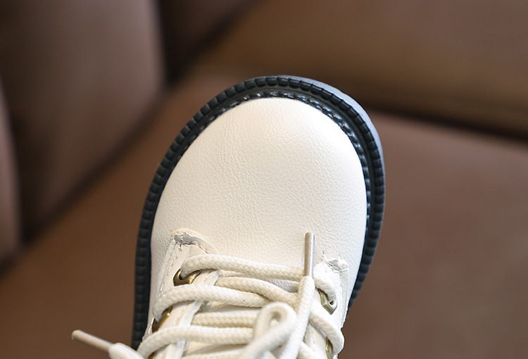 Stivali invernali da bambina Martin 2024, stile britannico, corti con scarpe di cotone spesso e morbido, stivali per bambini_voghion.com