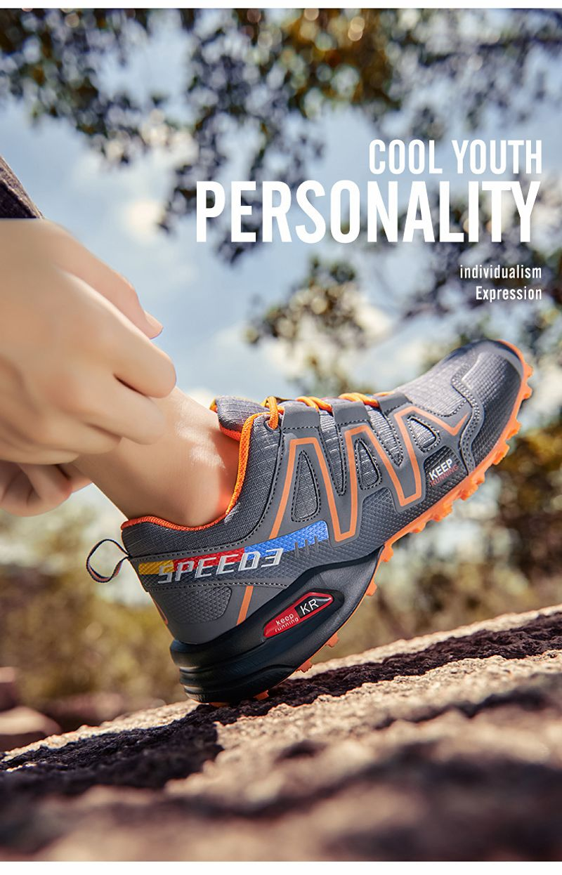 Men's Large Size Trendy Outdoor Trail Running Personality Fashion Casual Men's Hiking Shoes_voghion.com