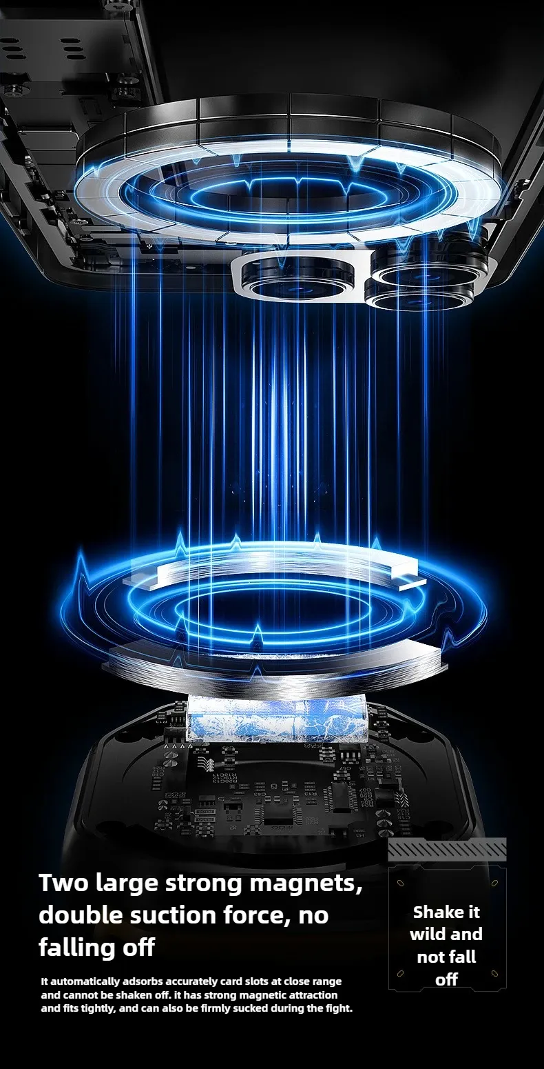2025 MEMO CX12, Mobile Phone Cooler, External Battery, For PUBG, Magnetic Semiconductor Ice Cooling Radiator With AI_voghion.com