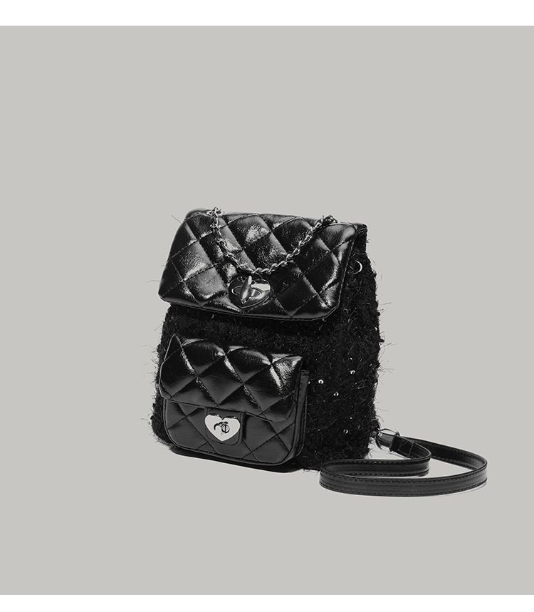 Borsa da donna 2025, nuova borsa versatile con catena a diamante, stile dolce e profumato_voghion.com