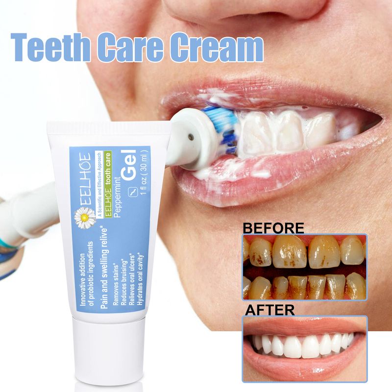 EELHOE Probiotic gel Cleaning Tooth Cavity Prevention Fresh Breath Whitening Teeth_voghion.com