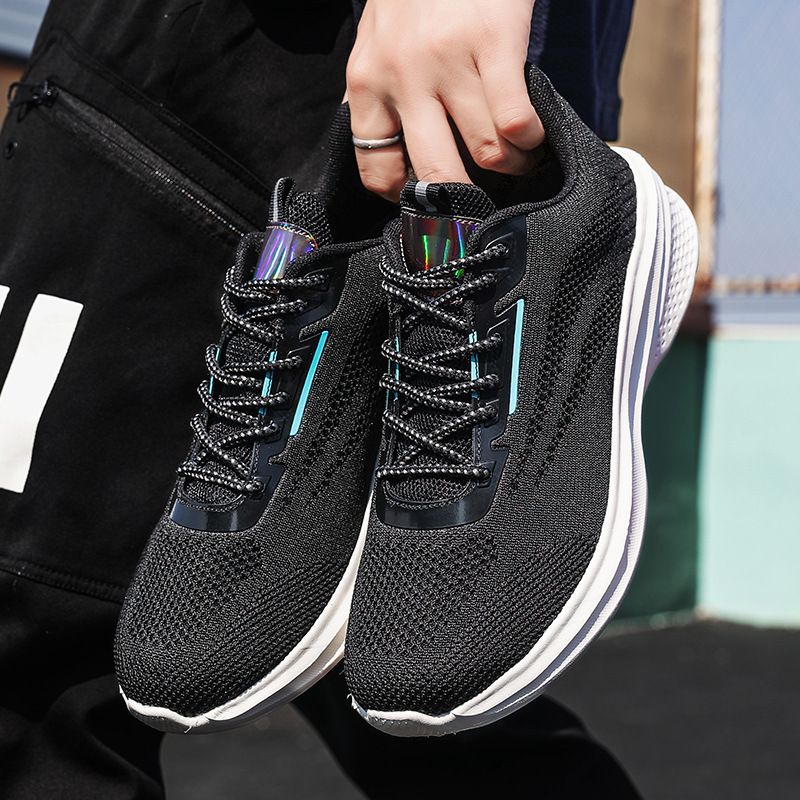 Sommer Heißer Verkauf Xiyin Ultra Licht Große Männer Casual Atmungsaktive Flyknit Schuhe_voghion.com