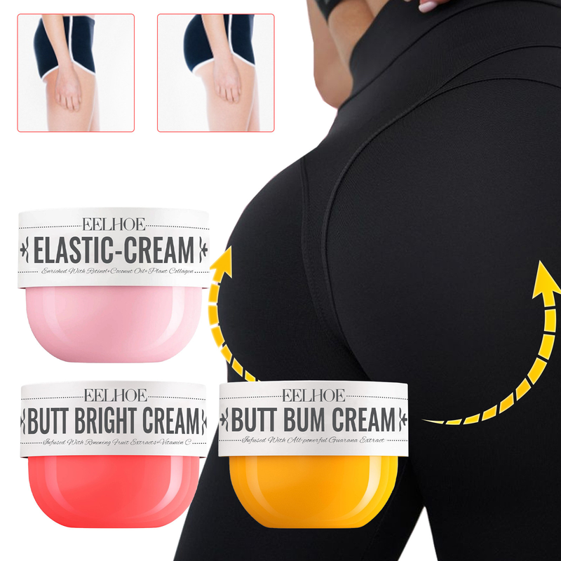 EELHOE Highlights Body Shows Curve, lyftande och uppstramande höfter, Peach Hip Beauty Massage Cream_voghion.com
