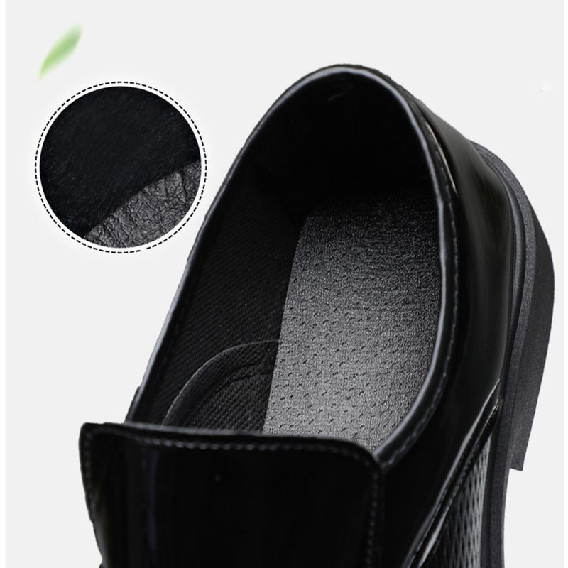 2025 Neue Herrenschuhe aus glänzendem Leder für den Freizeit- und Geschäftsbereich, große Größe, vielseitige Spiegelschuhe_voghion.com