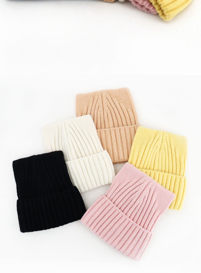 100% orecchie di gatto (pane a forma di orecchie di gatto al vapore) lavorato a maglia per le donne in inverno, cappello versatile di alta qualità, caldo e carino_voghion.com