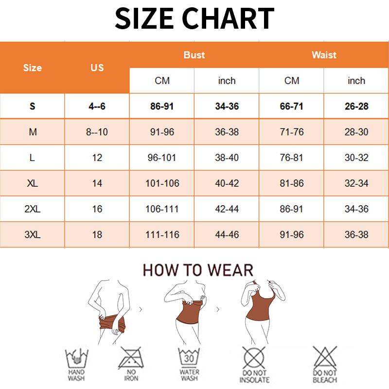COMFREE Bauchkontrolle Brustunterstützung Tank Tops Shaper Taillenformung Kompressions-Camisole Bodyshaper für Damen_voghion.com