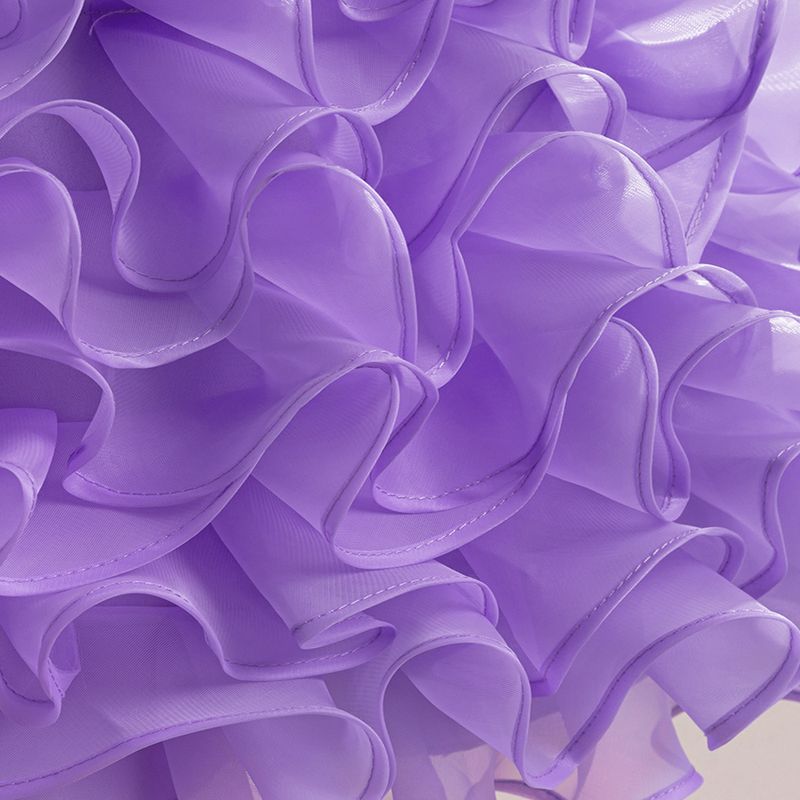 Kinderkleidung Neue Mädchenkleider für mittlere und große Kinder mit Schleifen und flauschigen Kuchenröcken Kinderkleid Laufstegkleider für Kinder_voghion.com