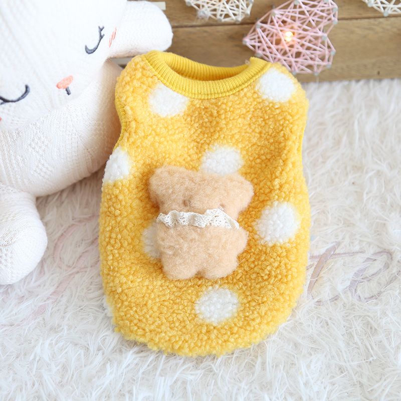 Petstyle Plush Little Doll Cute Cotton Puppy Kitten Clothes Newborn Cat_voghion.com