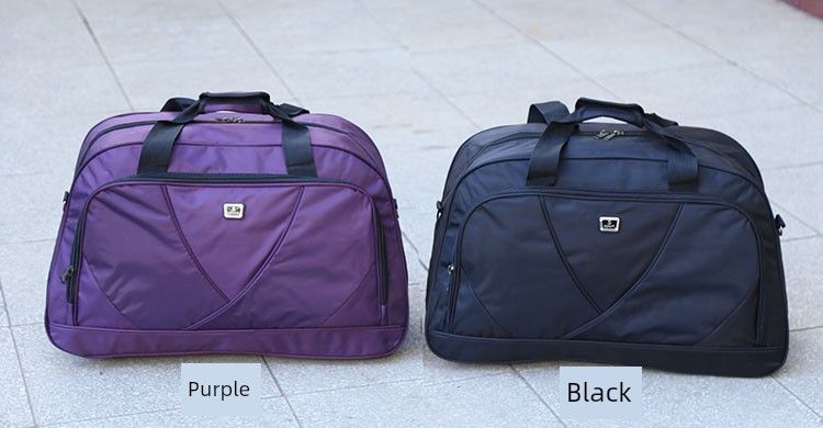 Grouss Kapazitéit Reessatel fir Männer a Fraen Outdoor-Täsch 60 L Schëller zesummeklappbar Späicherung verdickt Oxford Stoff_voghion.com