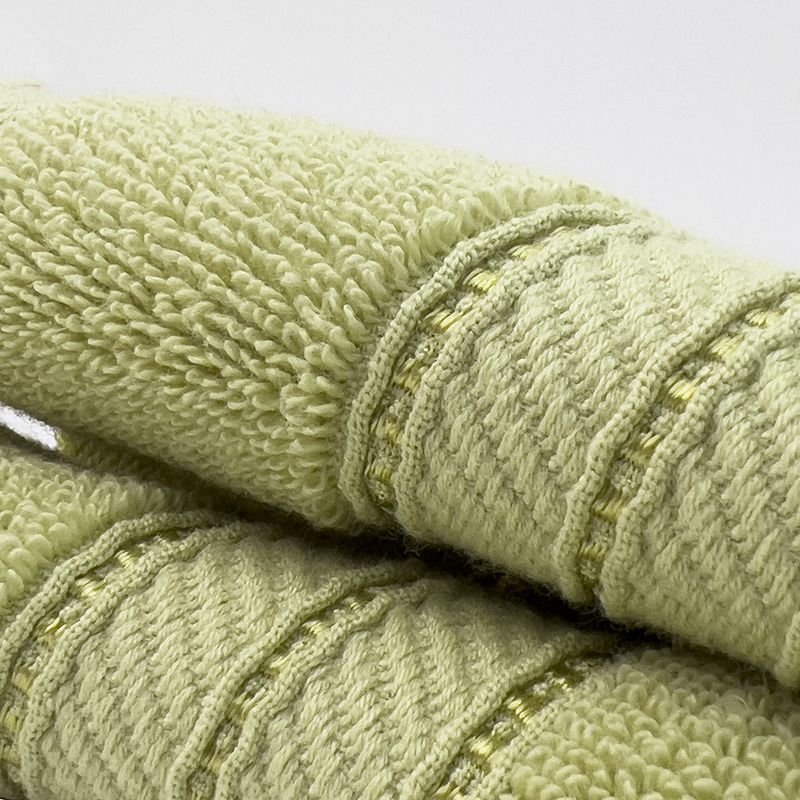 Solid Color Cotton Towel Six Packs Household Cotton Adult Face Wash Towel Thickened Absorbent_voghion.com