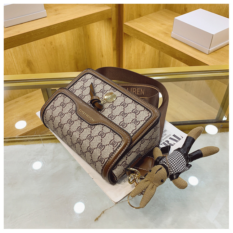 Borsa da donna a tracolla versatile di alta qualità autunno/inverno 2024 nuova moda a tracolla piccola quadrata alla moda Instagram_voghion.com