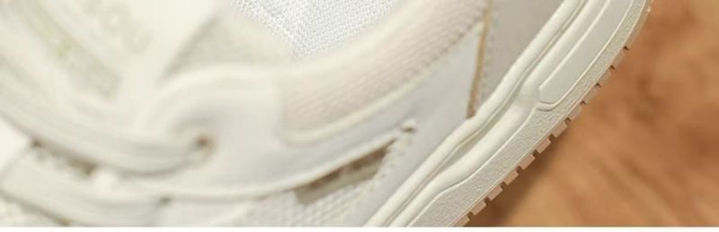 Scarpe da uomo traspiranti, scarpe casual in rete sottile, scarpe sportive con suola morbida, versatili, piccole scarpe bianche in rete_voghion.com