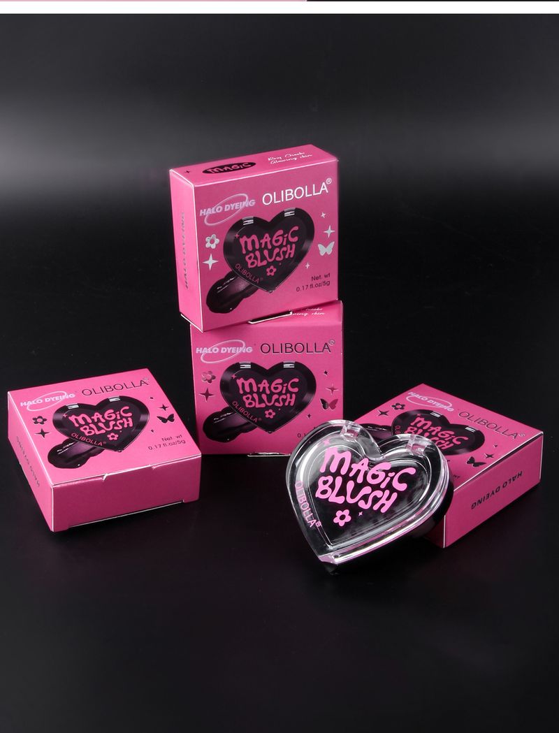 Fard in polvere Caring Powder Rouge è caldo, scolorisce e non sbiadisce facilmente. Fard in polvere in crema, fard in polvere naturale per il viso in stick._voghion.com