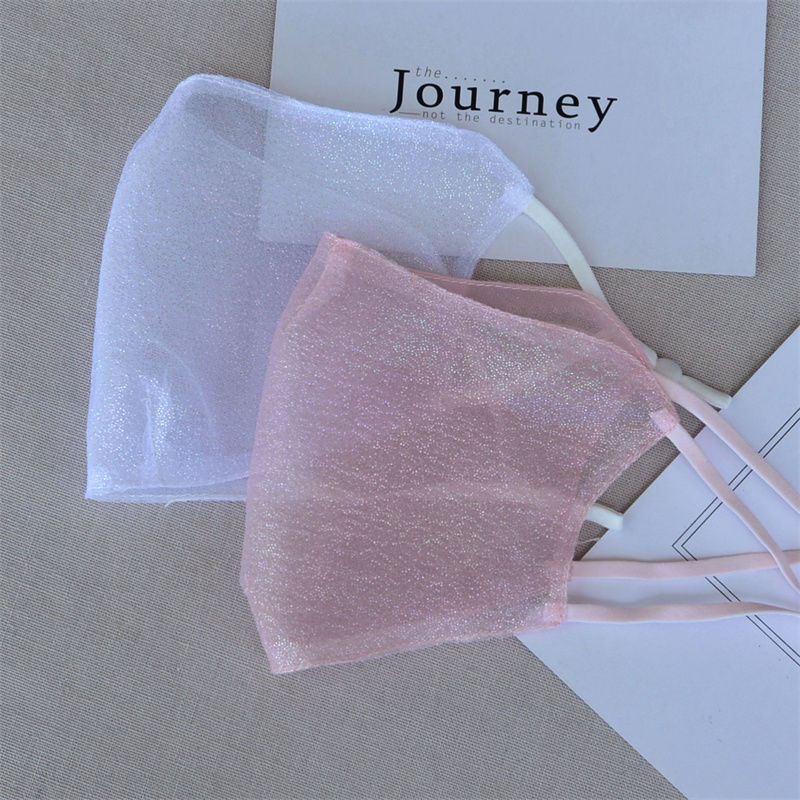 New Summer Tulle Mask Star Mask_voghion.com