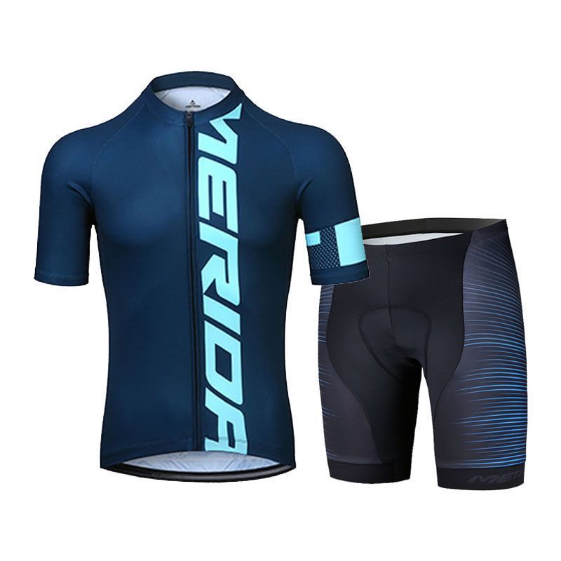 Maillot Merida, haut fin et ajusté, protection solaire, respirant, séchage rapide, short de cyclisme unisexe_voghion.com