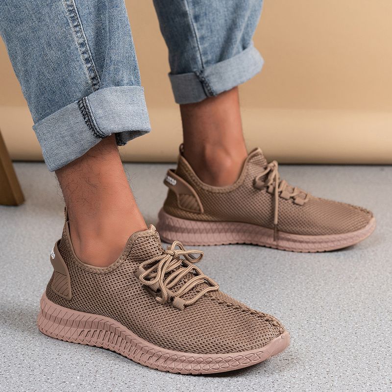 Baskets pour hommes, nouvelle collection été 2025, grande taille, respirantes, légères, tendance, polyvalentes, taille 45_voghion.com