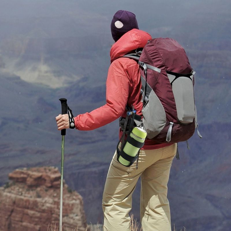 Militär-Enthusiasten Taktische Outdoor Wandern MOLLE System Tragbare Einstellbare Wasser Flasche Hülse_voghion.com
