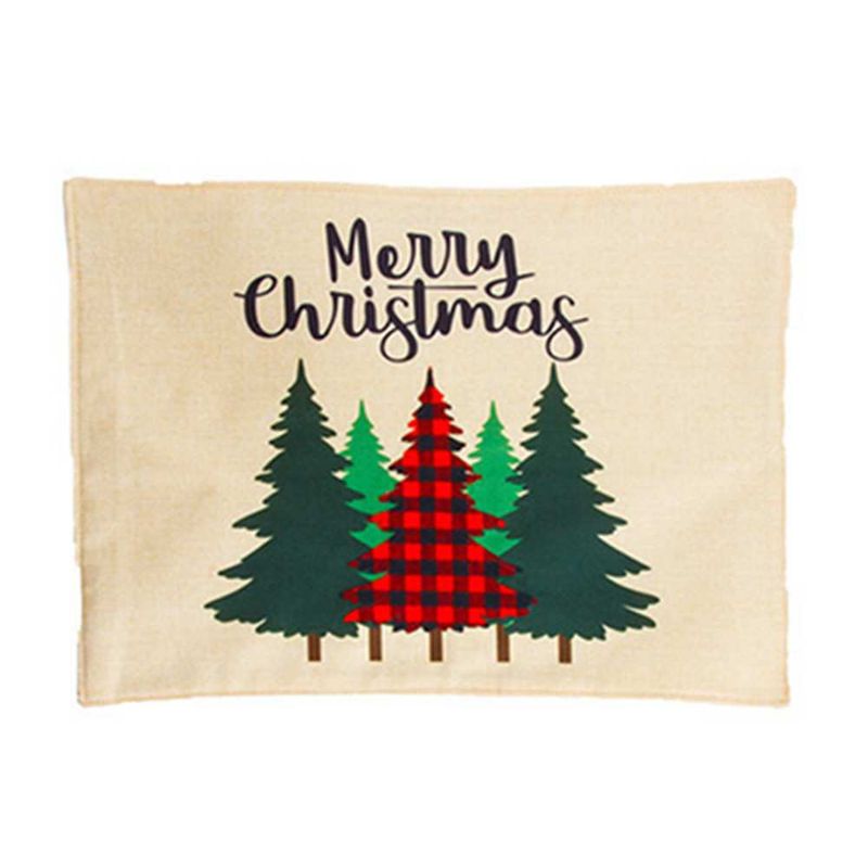 Lot de 2 sets de table de Noël en lin_voghion.com