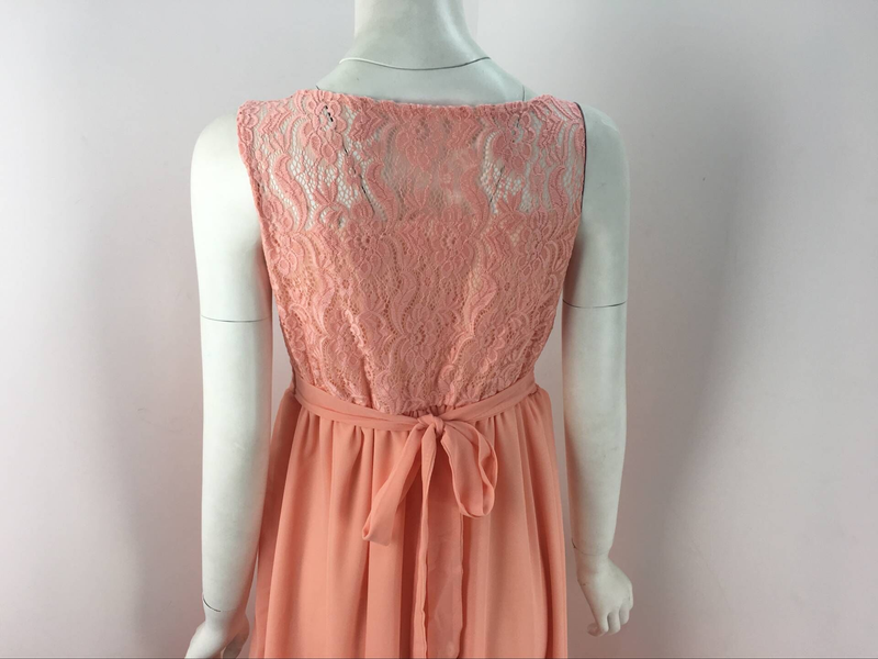 Abito da donna in pizzo a maniche lunghe secondo le donne incinte sexy strascico allentato tuta senza maniche abito premaman abito da sposa abito da sera_voghion.com