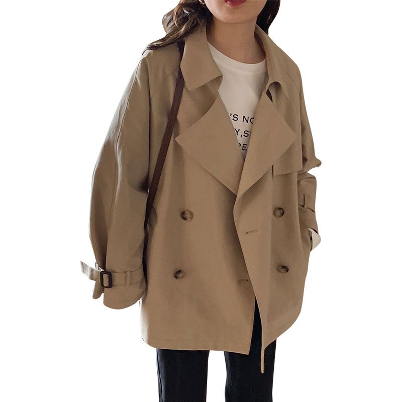 Short, Medium To Windbreaker Jacket For Women, With A Sense Of Luxury In Spring And Autumn. Hepburn Popular British_voghion.com